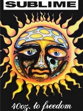 Sublime 40oz. to Freedom Sun Poster Aprox Size 24x36 Inches